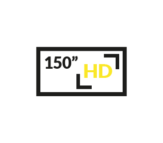 Obraz do 150” w rozdzielczości HD