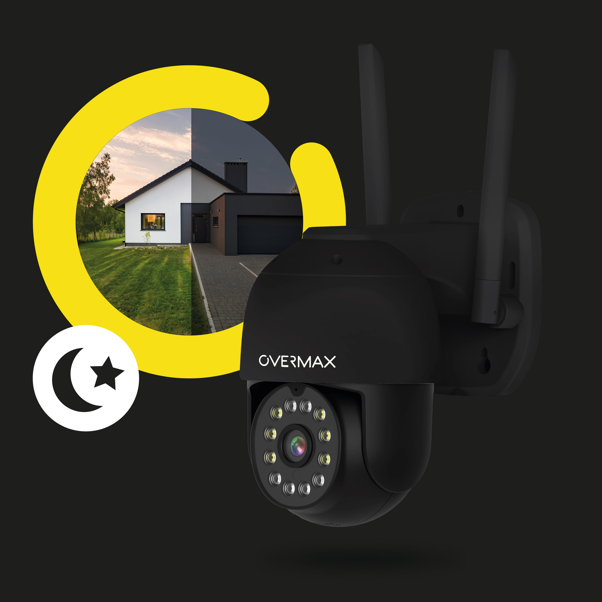 Overmax Camspot  – obrotowa kamera zewnętrzna IP